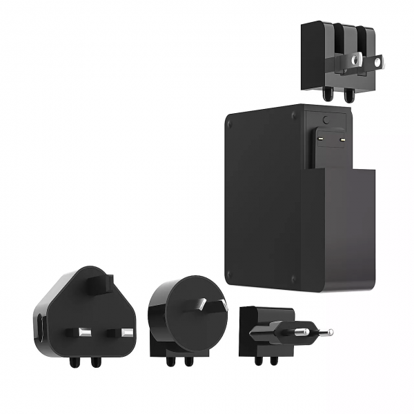 CAPTOK Powerstation 88.8Wh 230V Avec Prise + Charge Sans Fil 10W – Batterie Externe Solaire Portable Pour Camping, Urgences Et Outdoor