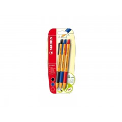 Stylo à bille BIC 4 Colours Original + Multifonction pointe moyenne BIC :  le lot de 2 stylos à Prix Carrefour